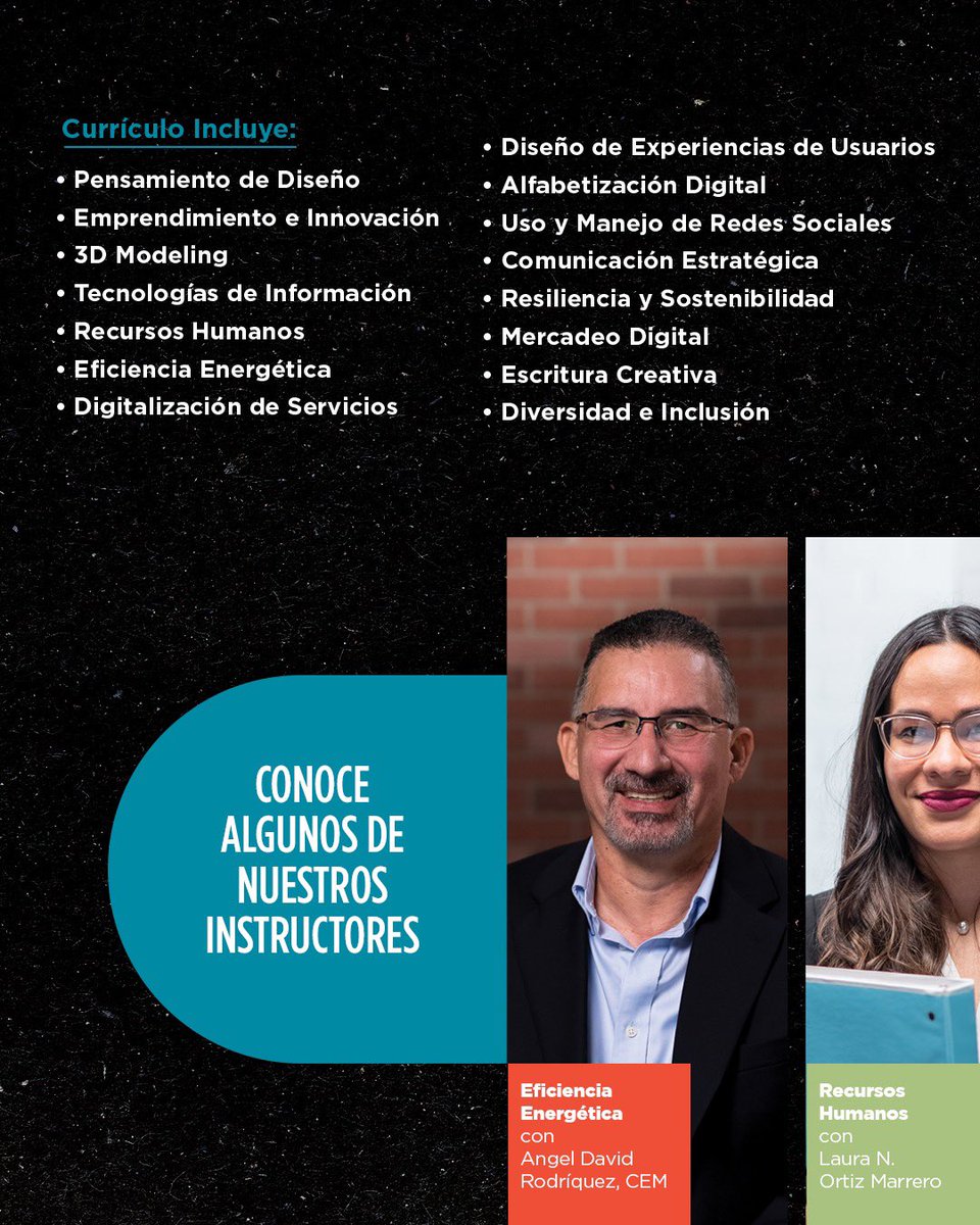 ElCentroDePR's tweet photo. ¡No pierdas esta oportunidad de capacitación personal y profesional libre de costo!

Solicita admisión a la Academia de Líderes en o antes del 30 de junio de 2022 accediendo al siguiente enlace:

https://t.co/poJTngTnam

#AcademiaDeLíderes #ElCentro #FoundationForPR https://t.co/W08mGnrZFR