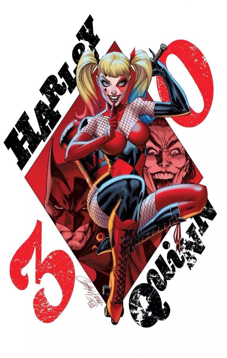 「My just announced variant cover to @DCCo」|J. Scott Campbell♠️🎨のイラスト
