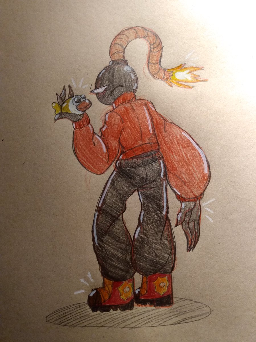 Eggyweggy2's tweet photo. B-day gift from yesterday for the amazing @N0rthern_Prince !!! 🎉🎂🎊
it's not his birthday anymore but you should still go give em some loVE mwhahha!
.
#art #birthday #objecthead #clampy https://t.co/PQc99Jkls7