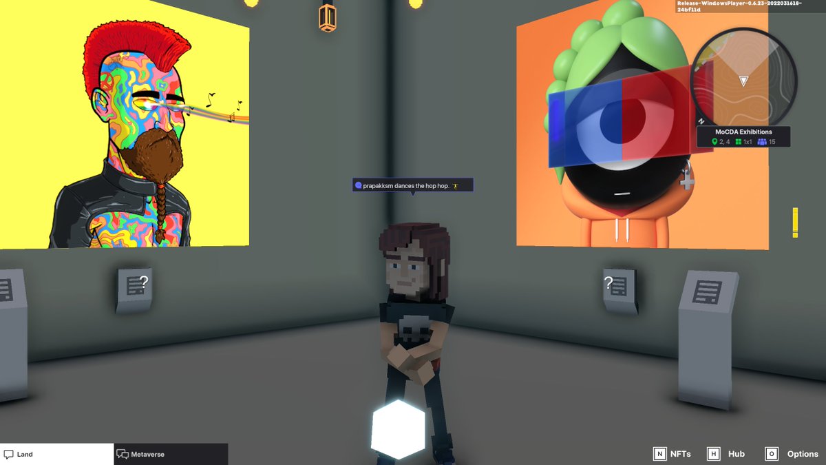 KsmPrapak's tweet photo. @TheSandboxGame @MOCDA_ I just participated in the #TheSandbox weekly contest for a chance to win 200 mSAND! Here is my favorite piece from the exhibition, check out my screenshot below!
👇 https://t.co/tJ20XACJeq