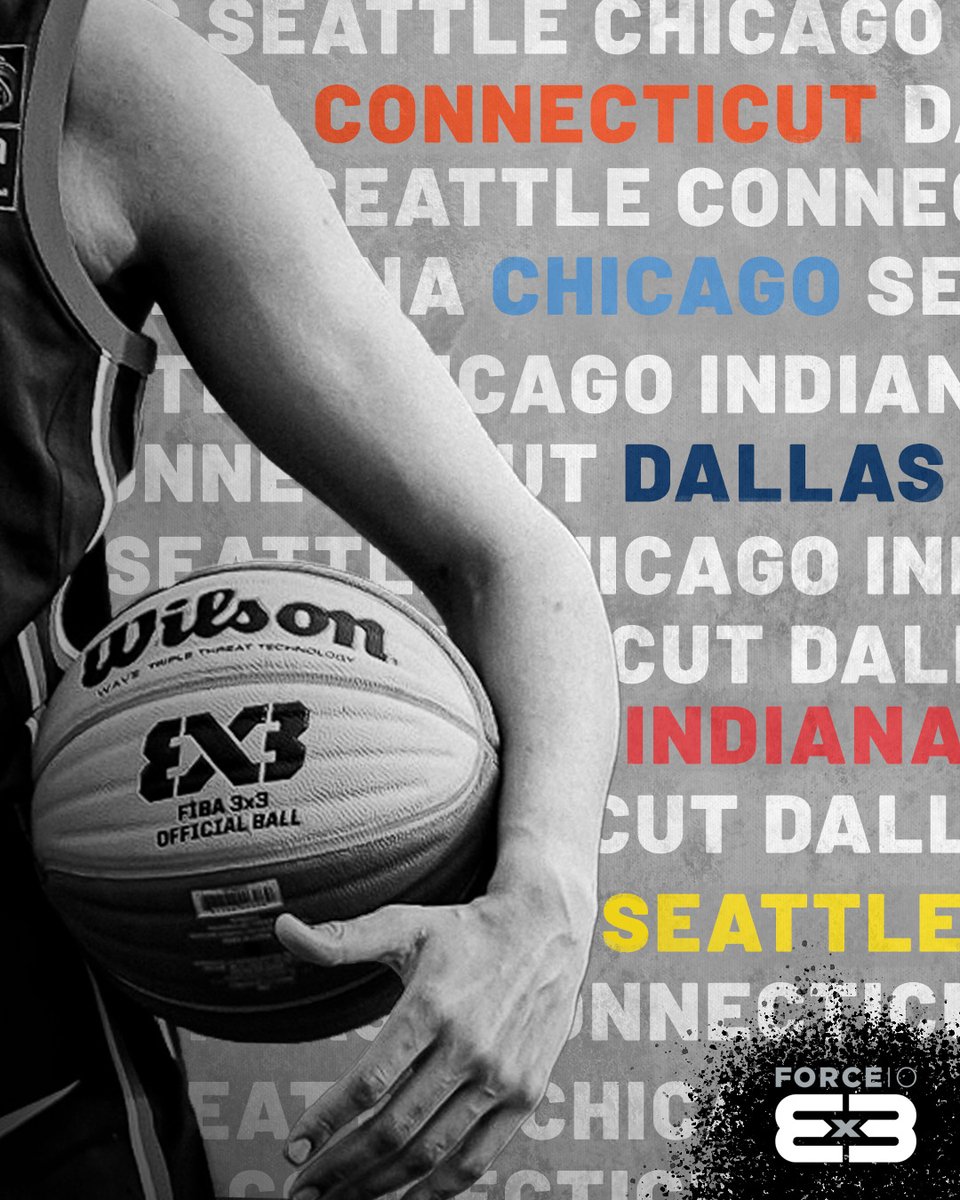 Force10_3x3's tweet photo. 📰 NEWS: @seattlestorm @chicagosky @DallasWings @IndianaFever &amp; @ConnecticutSun partner to build six rosters and create opportunities for at least 24 women for the 2022 3x3 season. Read more 🔗: https://t.co/dPrC5AKt7Z https://t.co/aU8aG3NyhY