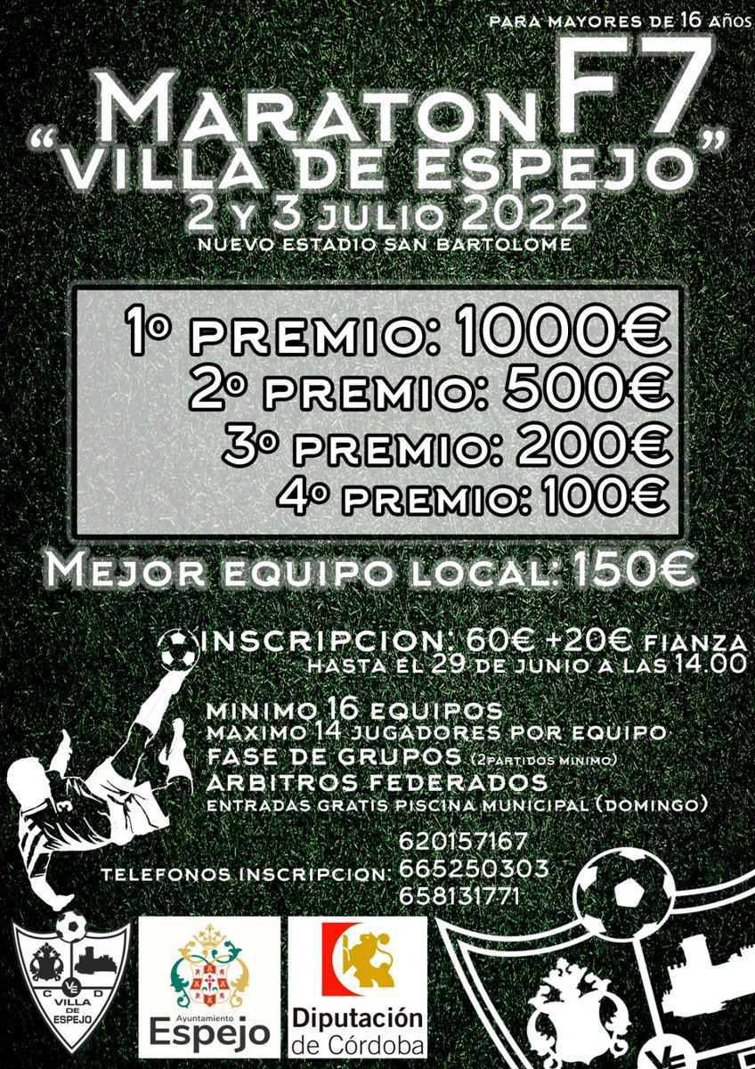 ismabr22's tweet photo. Apúntate con tu equipo!! Te lo vas a perder?? Aún quedan plazas disponibles!!! Llama ya!!! https://t.co/cijTdIE0id