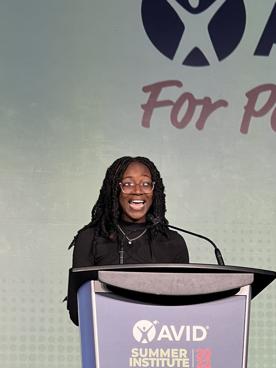 RGAPMobileLive's tweet photo. Event: Day 2: It’s MoMo Time (M. Del-Davidson- middle) #FeaturedStudent Speaker today at the AVID General Session! #ReadyForTheAVIDChallenge! @RPHS_Panthers @RP_AVID @FBISD_AVID @AVID4College @AVIDSWRegion @RTMSThundercats @BainesMiddle #AVID4Possibility https://t.co/N1Si3p6y6a