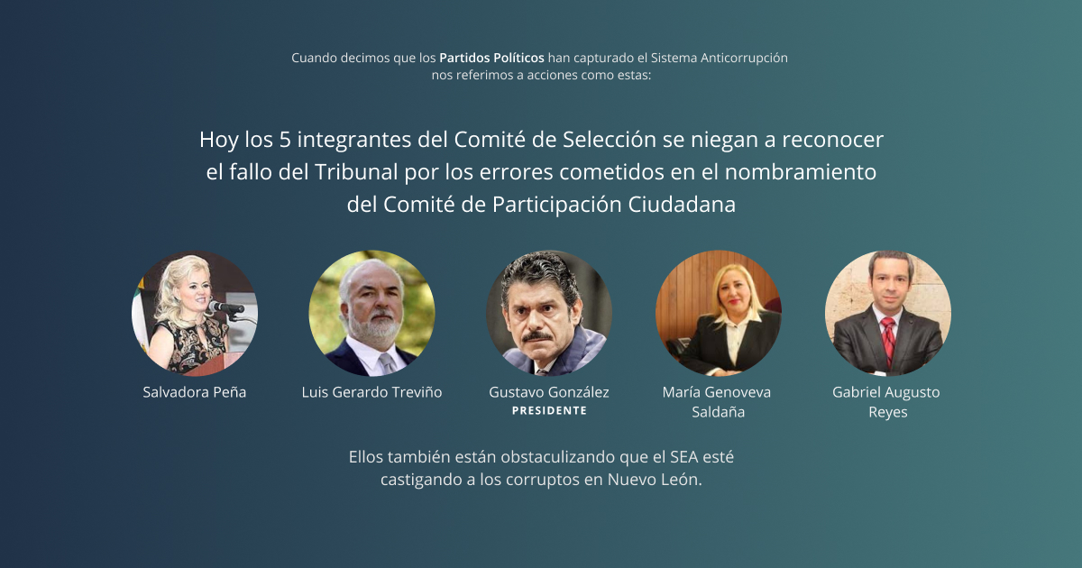 coalicion_nl's tweet photo. " documentan la relación de Salgado con Salvadora Peña Warden, señalada como su prestanombres." La misma que participó en el Comité de Selección del Sistema Estatal Anticorrupción...
https://t.co/Xkdp3BICjN https://t.co/QW77KsP7I7
