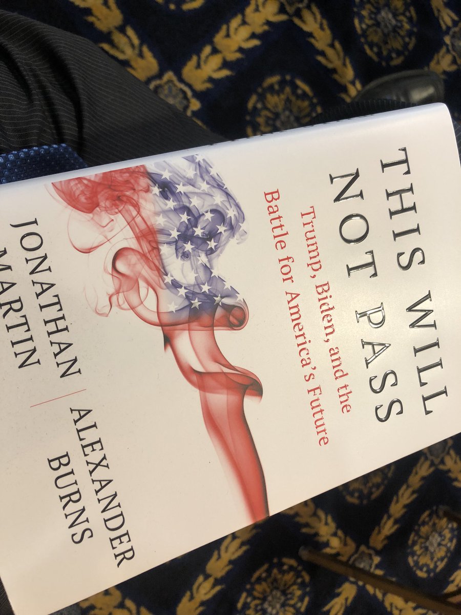 mccarrennews's tweet photo. Upcoming at 6p!! @jmartNYT and Alex Burns @PressClubDC for #ThisWillNotPass the book. https://t.co/GUHMBwk6bU