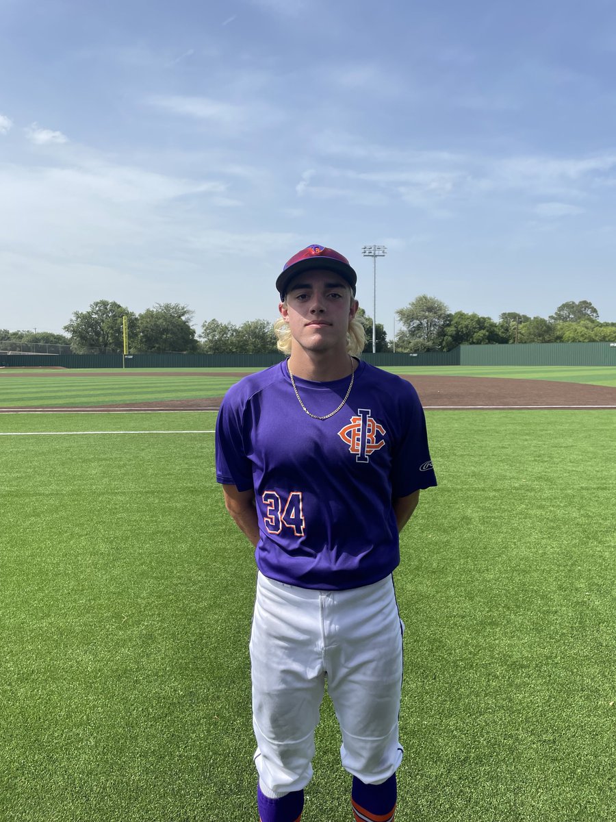 FiveToolCollege's tweet photo. F: @ImpactBsblClub Collegiate 4, TBT Ballers Texas 2
PoG: @ryan_pruitt_34 2-3, HR, 2 RBI
Pitcher: @cademaclin_ 5.1 IP, 12K, 4H
Notable: @caden_greanead 4.2 IP, 8K, 3H

#FiveToolCollegeNTX https://t.co/2BAN6iC5zv