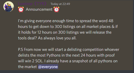 Panic Station Pythons tweet media