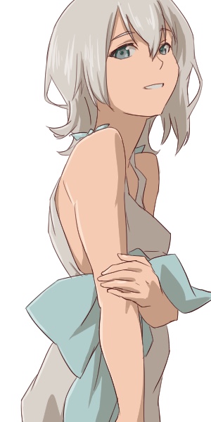 ヨナ〜。ゲームでは全く思わなかったけどナミネとかぶってる? #ニーアレプリカント 