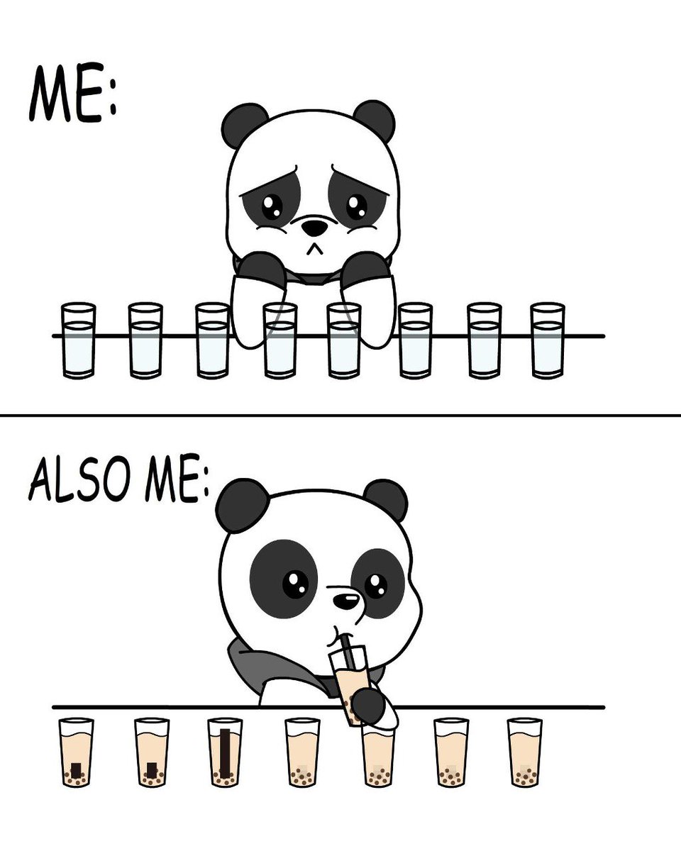 PresoteaCA's tweet photo. Water is good for your health but Bubble Tea is life😂

Drink your water and Stay hydrated Fam! ❤️

 #bobadrinks #bubbleteaaddict #instafood #meme #memes #bobamemes https://t.co/wp79HCg8Xk