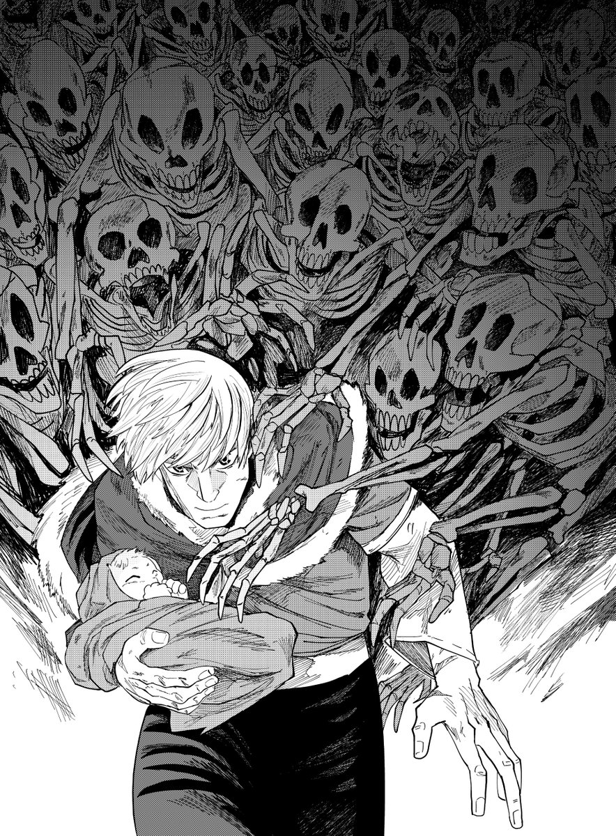 YOoneV's tweet photo. Il y a quelques jours, @Laola_chan m’a contacté avec  plusieurs artistes pour promouvoir Vinland Saga de @makotoyukimura .

Une série vraiment fabuleuse, qu’il vaut mieux lire sans rien en avoir entendu dire.
Alors  comme  une image vaut mieux que 1000 mots.

#lisezvinlandsaga https://t.co/yyLTQHLKuz