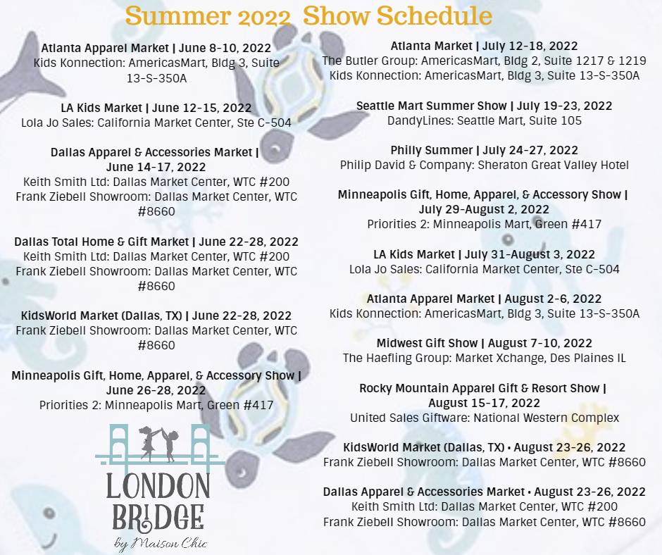 MaisonChicBaby's tweet photo. Come visit us at your closest summer show! https://t.co/aNVXIBAfO4 https://t.co/n0xBlybzdQ