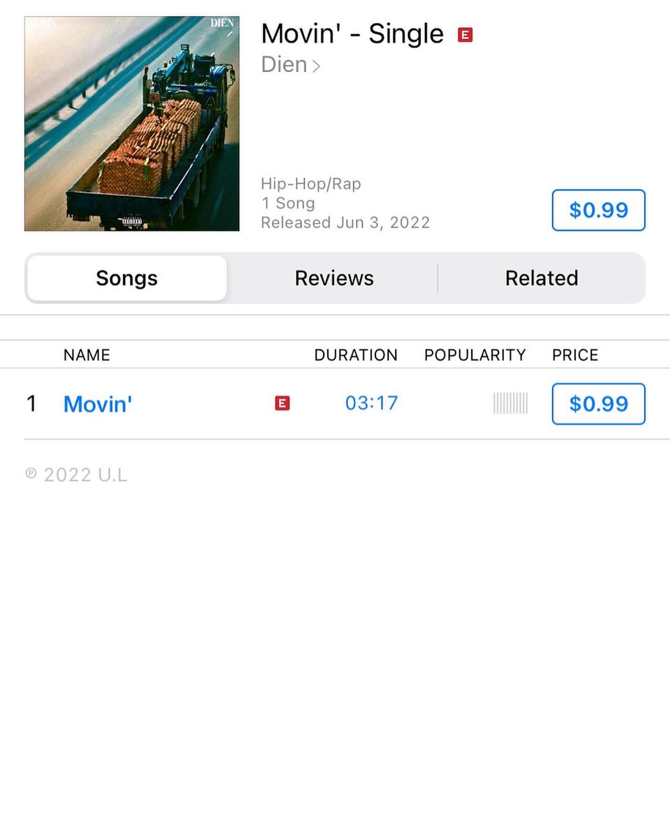 callmepdot's tweet photo. “ Movin’ “ officially top 50 on the Apple Music charts !! Y’all keep showin me love &amp; get me to top 25 . I love all my supporters wit all of me ❤️❤️ #LuckyU❤️🍀 https://t.co/HNrkIU1re7