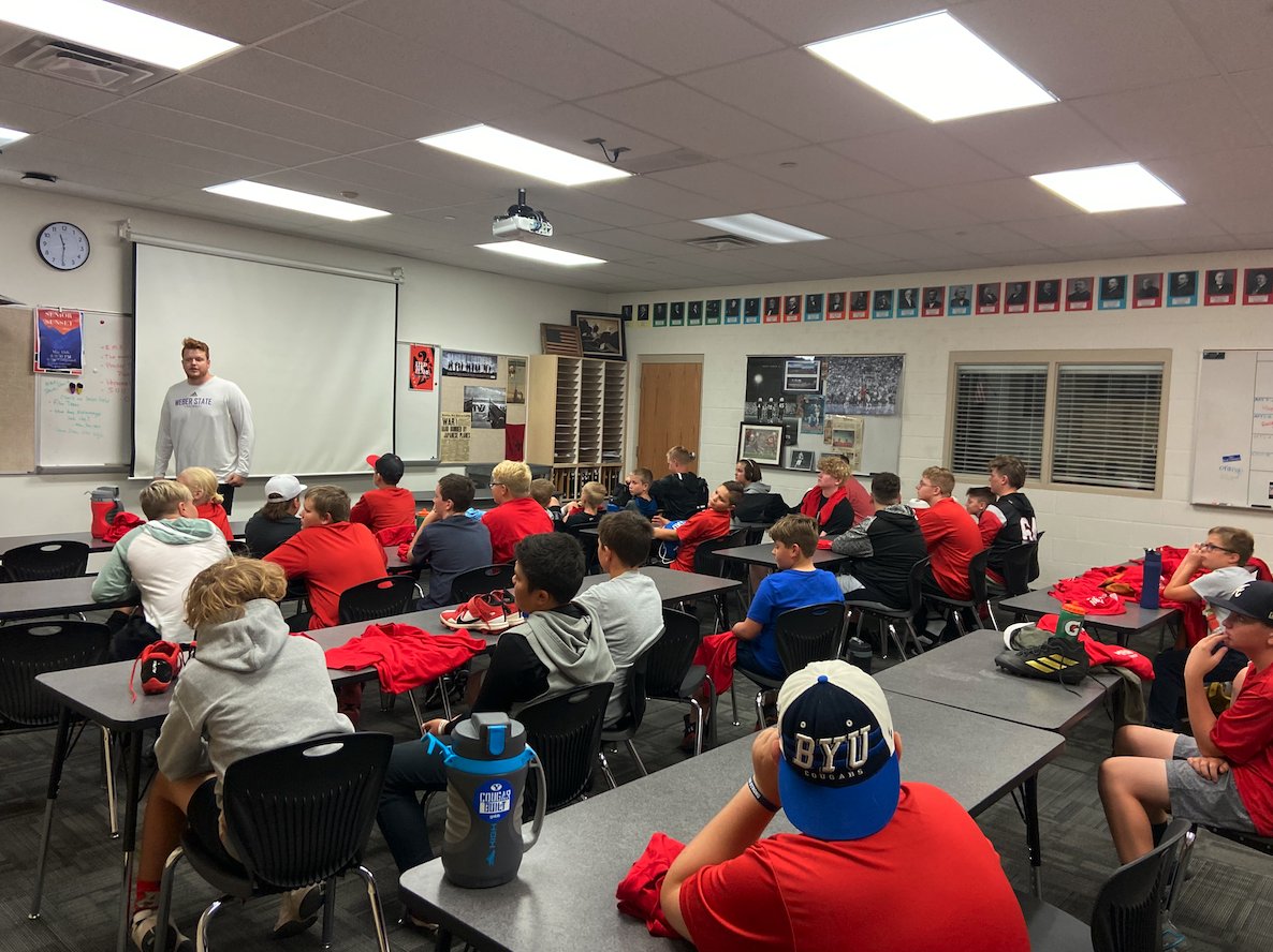American Fork High School Caveman Football tweet media