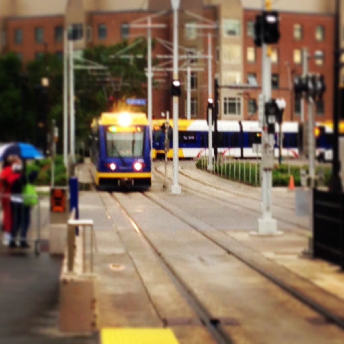 Shek's tweet photo. Eight years ago today the #GreenLineLRT started operating and I can’t wait for #SWLRT to get rolling! https://t.co/qPVsCiqsDo