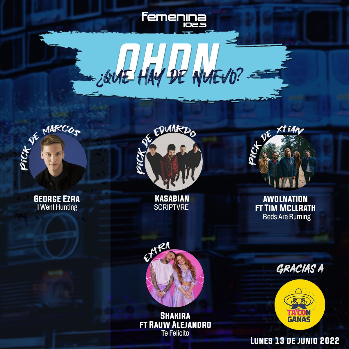 Femenina1025's tweet photo. #QHDN gracias a Ta'con Ganas https://t.co/4U96NxUzmE
