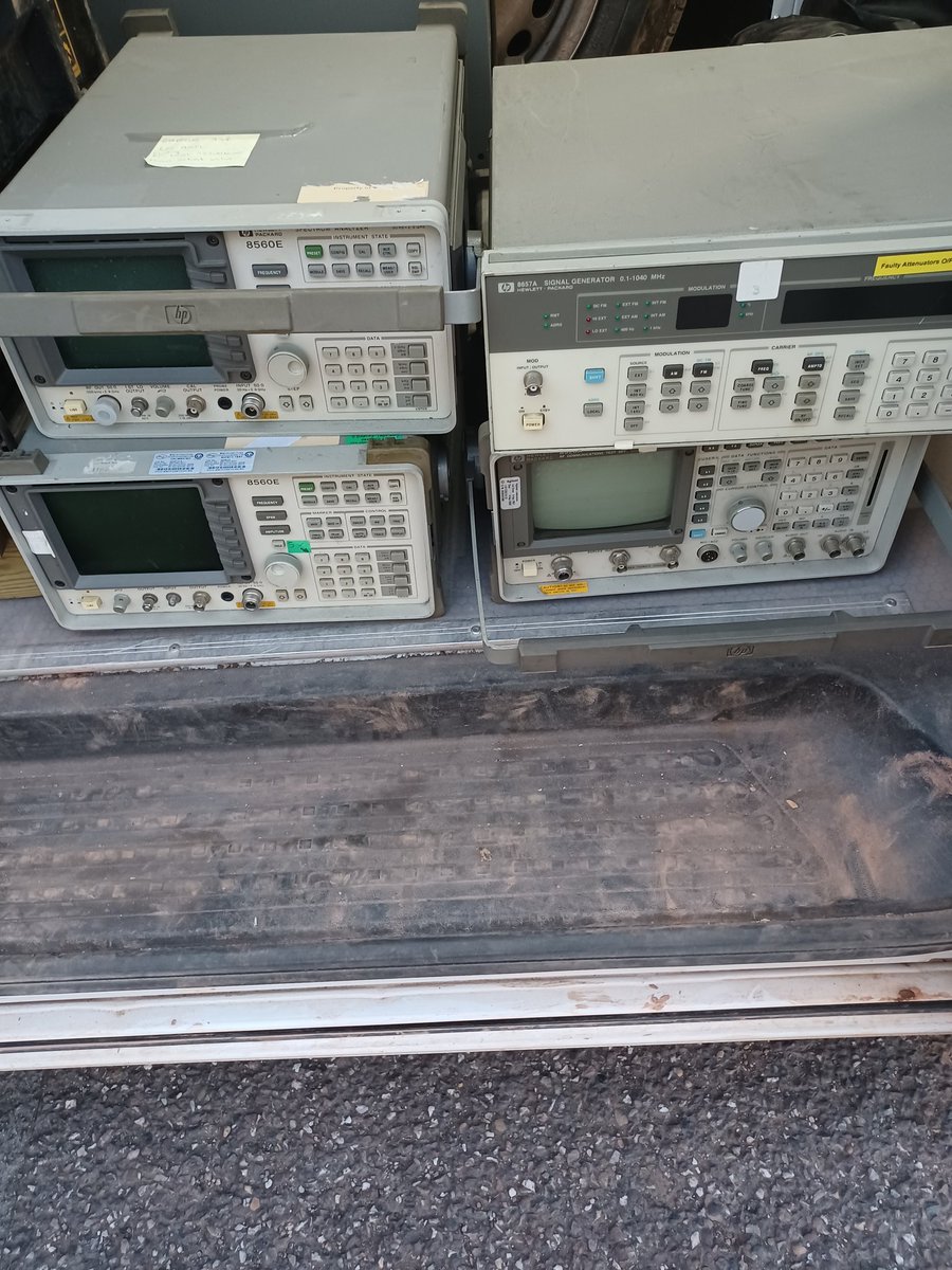 This big stack was all donated to me, very kindly by a local Amateur. Some of it had issues, but it's all fixable. Then it's time to learn my way around it. Exciting test bench time!