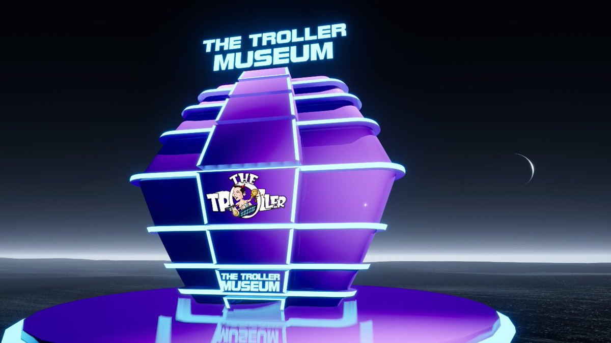 Will your fans see your #NFT art displayed in our Museum?🖼 🖌

Register for the #TROLLER competition set to launch tomorrow 🚀🚀🤑

👉 app-thetrollerart.com
1. Connect your wallet via “wallet connect”
2. Select “Join As Artist” button 
3. Sign up 
4. Complete the form. LFG!