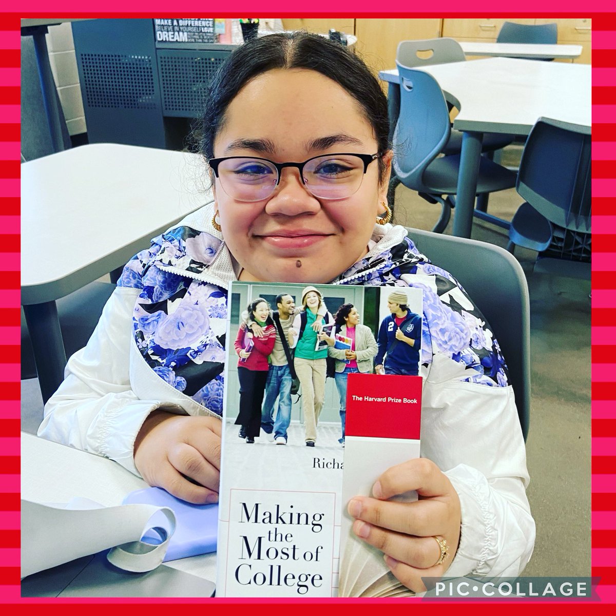 HSHS_SraFasulka's tweet photo. My brilliant student Maria Castillo has been honored with HarvardU Prize Book award for her excellence in scholarship & high character & achievement in other fields. Oh the places she will go!!! #classof2023 #springerpride @HSHS_Principal @WeAreHSHS @Harvard ๐ค๐๐ค https://t.co/ixlk6TjdzL