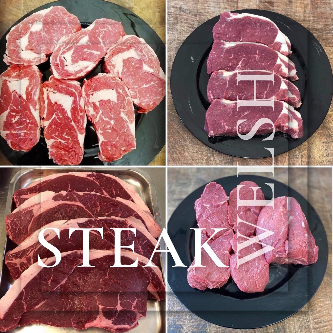 DewiButchers's tweet photo. Only the best will do this #FathersDay 

📞 Call Dewi or Ben on 01558 822566 

#welsh #welshmeat #welshbeef #steak #welshsteak #ribeye #sirloin #rump #filletsteak https://t.co/H7iggdMPXp
