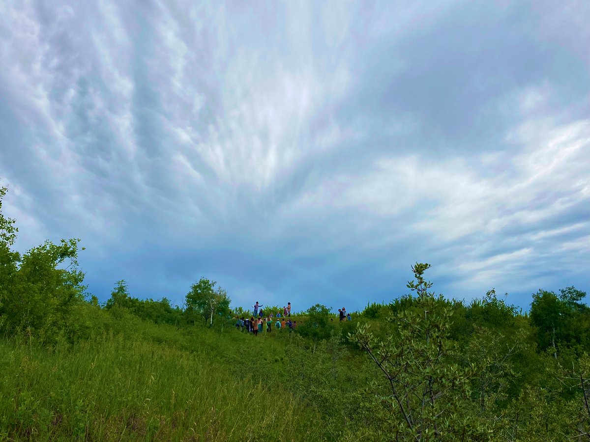 SPSBrightwater's tweet photo. “…you have but slumbered here, while these visions did appear”. It was a dreamy day on the land with WMCI grade 9 students as they performed a Midsummer Nights Dream in the riparian forest.🌳🎭🌳 @StoonPubSchools https://t.co/oCoYMGVgut