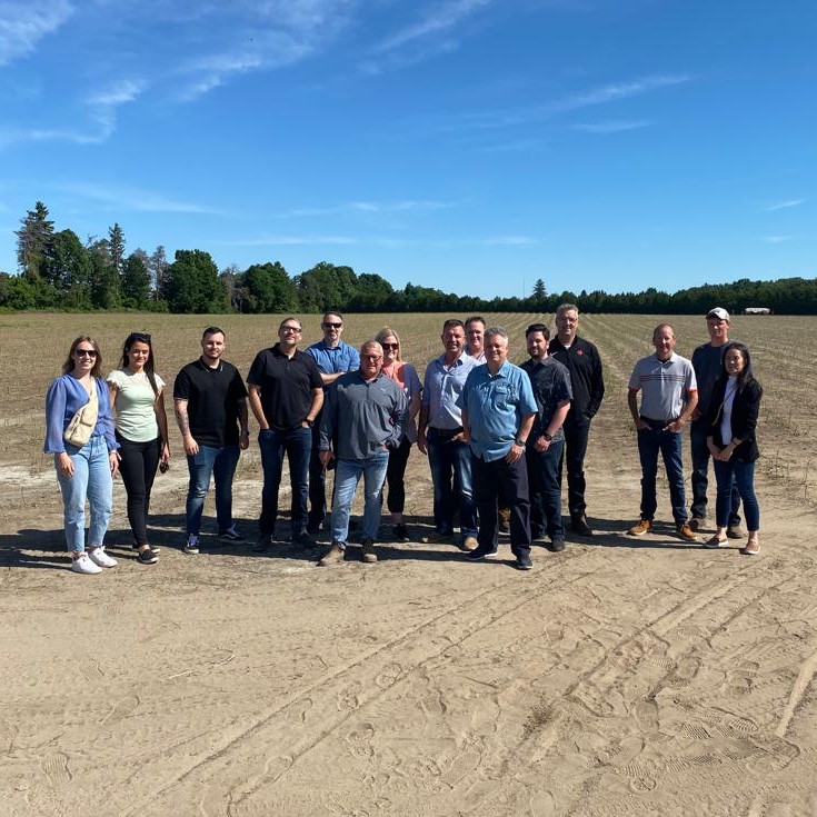 Canam_Fresh's tweet photo. We are so honored and also proud to have hosted the Sobeys national procurement team who flew in from all over Canada to come visit our farms here in Ontario.  Sobeys is one of Canada's largest supermarket retail chains, and great to see us all working together. https://t.co/U2F38UbqpM