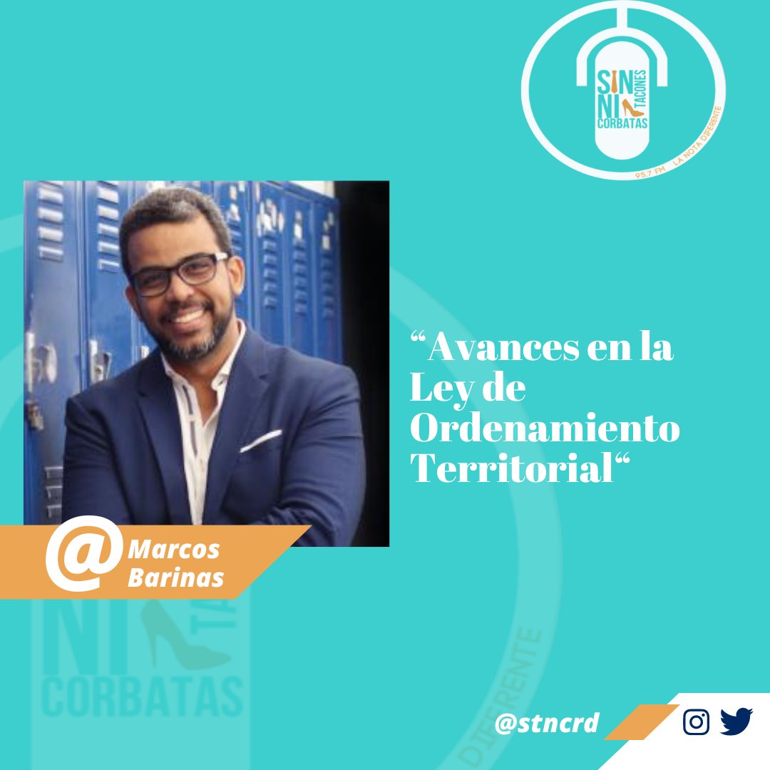 stncrd's tweet photo. Ahora en #stncrd el urbanista @marcosbarinas hablando sobre la Ley de ordenamiento territorial y la posible nueva #ProvinciaMella 95.7FM @Farideraful @dayanadiazrd @victormecedes https://t.co/R1537JpQ93