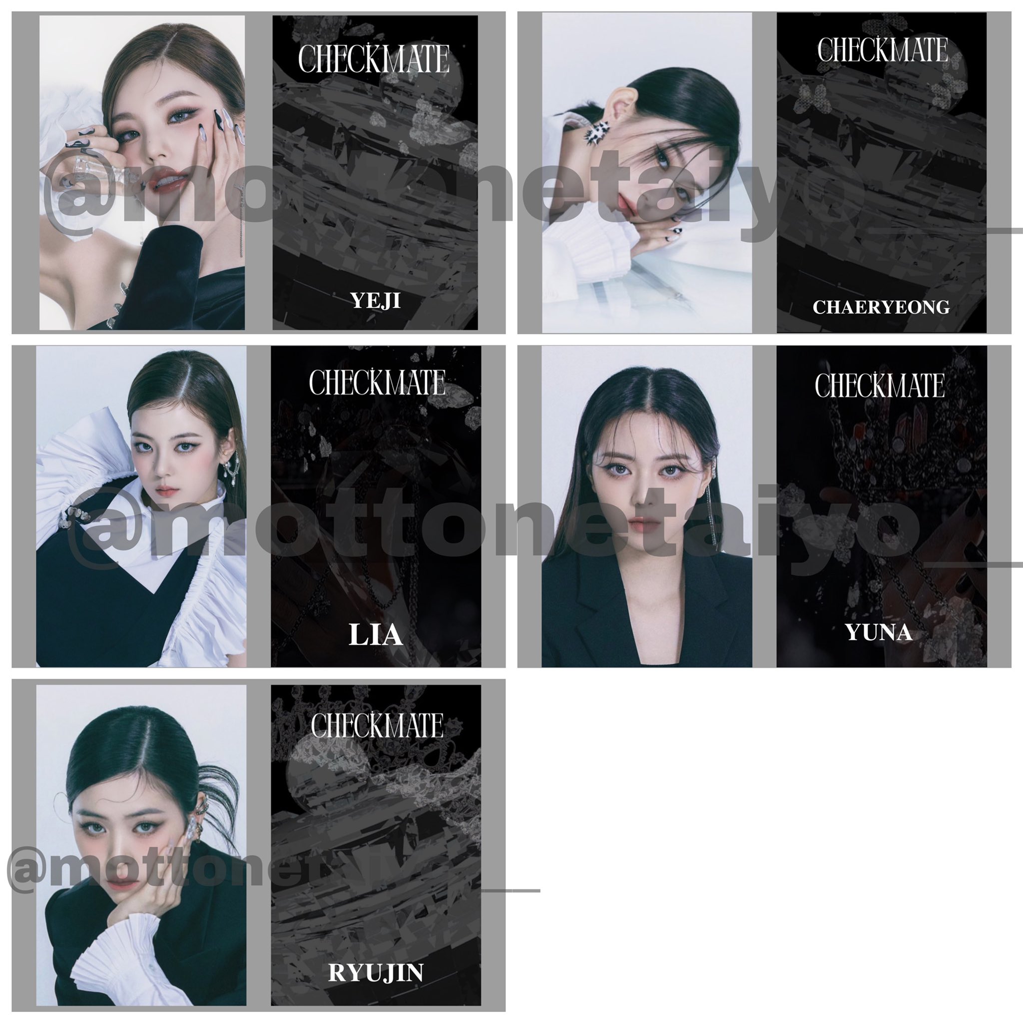 ITZY US アメリカ 限定 checkmate ユナ トレカ - K-POP・アジア