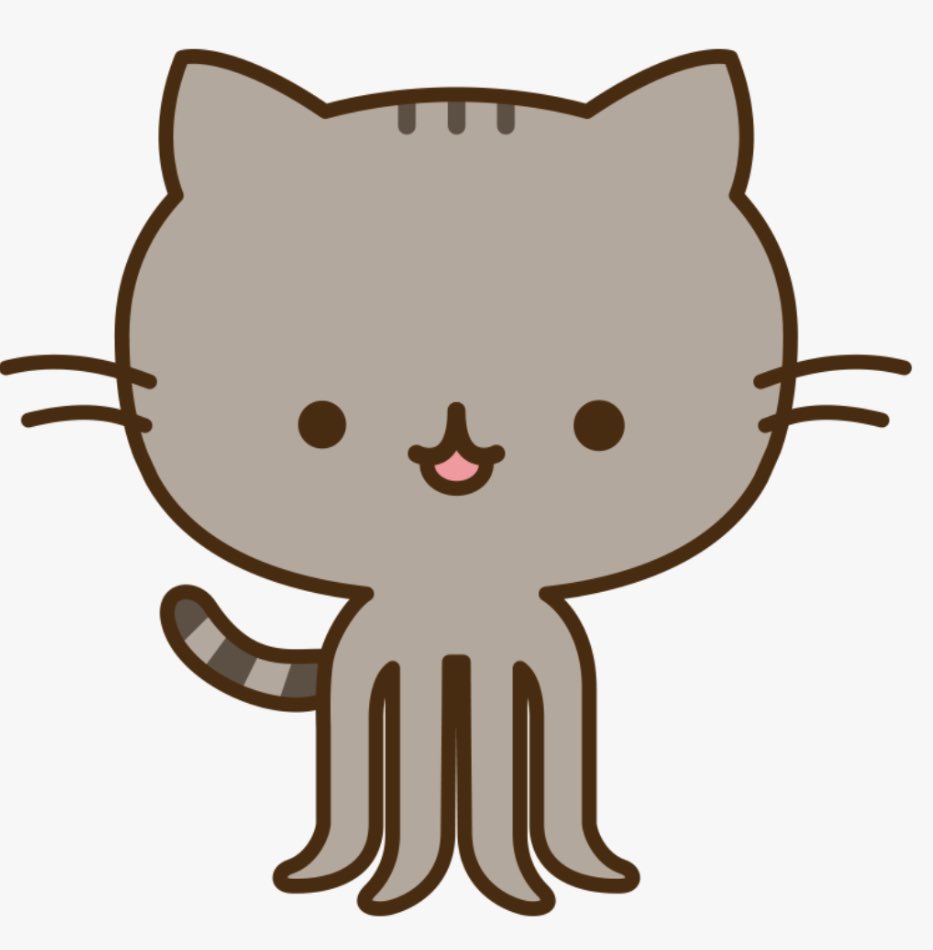 Кавайные наклейки котики