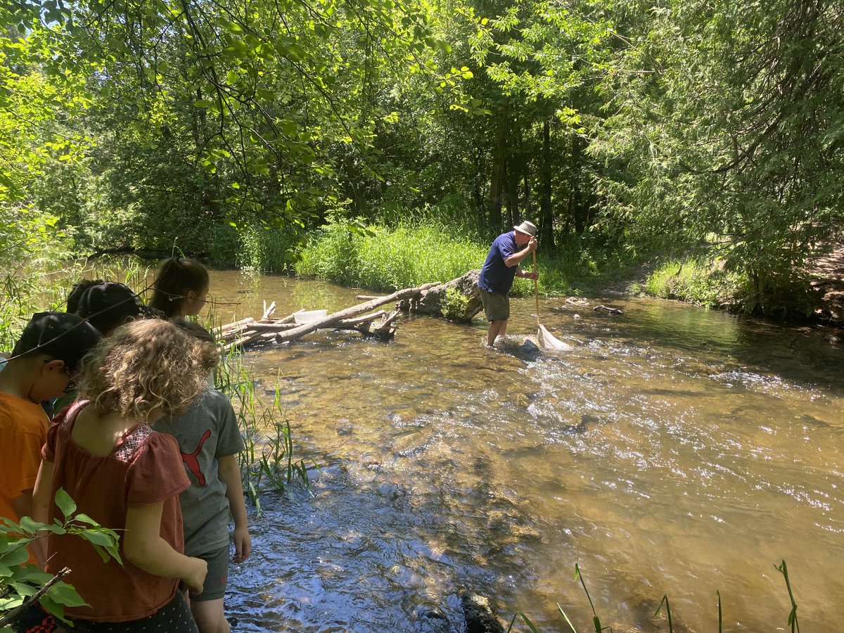 Thanks to Greg from the Guelph Lake Nature Centre for visiting us at SJB today! Our exploration of the Woollen Mills Trail was a highlight !!!