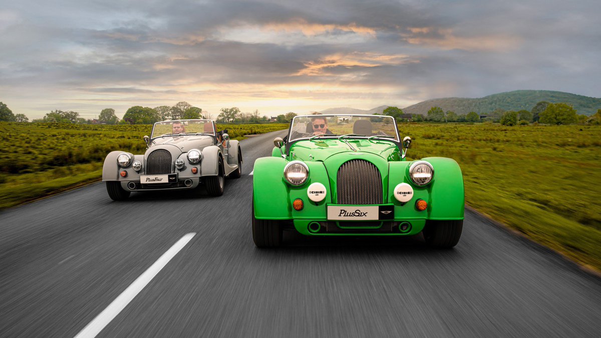 The Morgan Plus Four and Plus Six will officially arrive on U.S. shores early next year, thanks to the Low Volume Motor Vehicle Manufacturers Act. In addition, pricing information for the duo will be revealed closer to launch. #Morgan #PlusFour #PlusSix