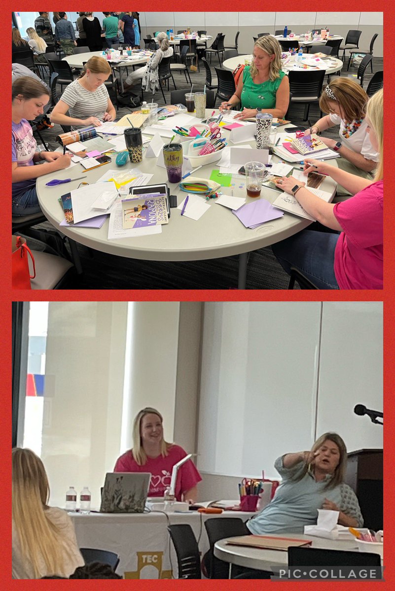Enjoyed learning about building fluency today with new team members and “old” ones! Love summer learning! ❤️ <a href="/TISDDPES/">Decker Prairie Elementary</a>