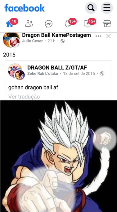 Dragon Ball KamePostagem