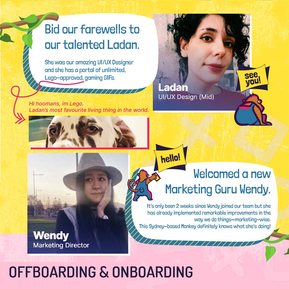 GMGStudios's tweet photo. 🍌 MONKEYING AROUND: A Fortnightly update about some happenings at Grease Monkey Games, in and out our Melbourne Treehouse (studio.) 🍌
Here's our May-June 2-week highlights!
-
#melbournestudio #gamedevelopmentstudio #gamedev #gamedevelopment #torquedrift #workplace #melbourne https://t.co/5QjkdMMjlQ