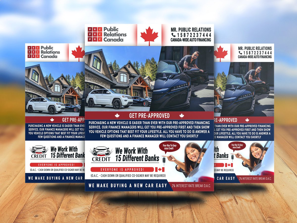 gladwinhalder's tweet photo. Flyer for Canadian Agency 

Visit my Gig on @fiverr 
https://t.co/9zyuwjbrVu https://t.co/pAjelfEHpy