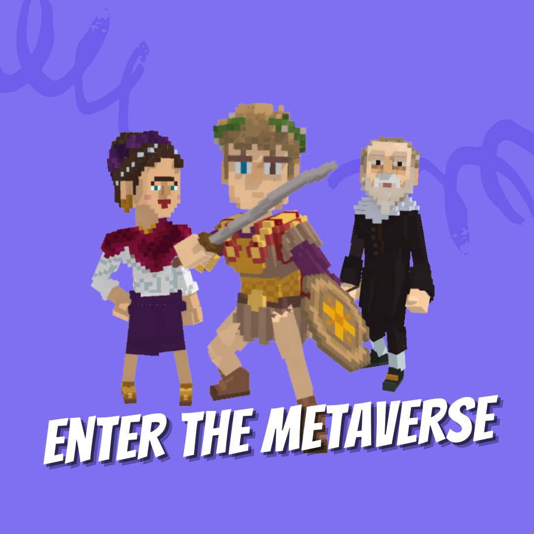 HistoryInNFTs's tweet image. Who's ready to enter the Metaverse with us?

We're making history, and you're here to see it.

#NFT #NFTCommunity #Metaverse