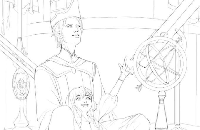 this drawing will physically kill me 