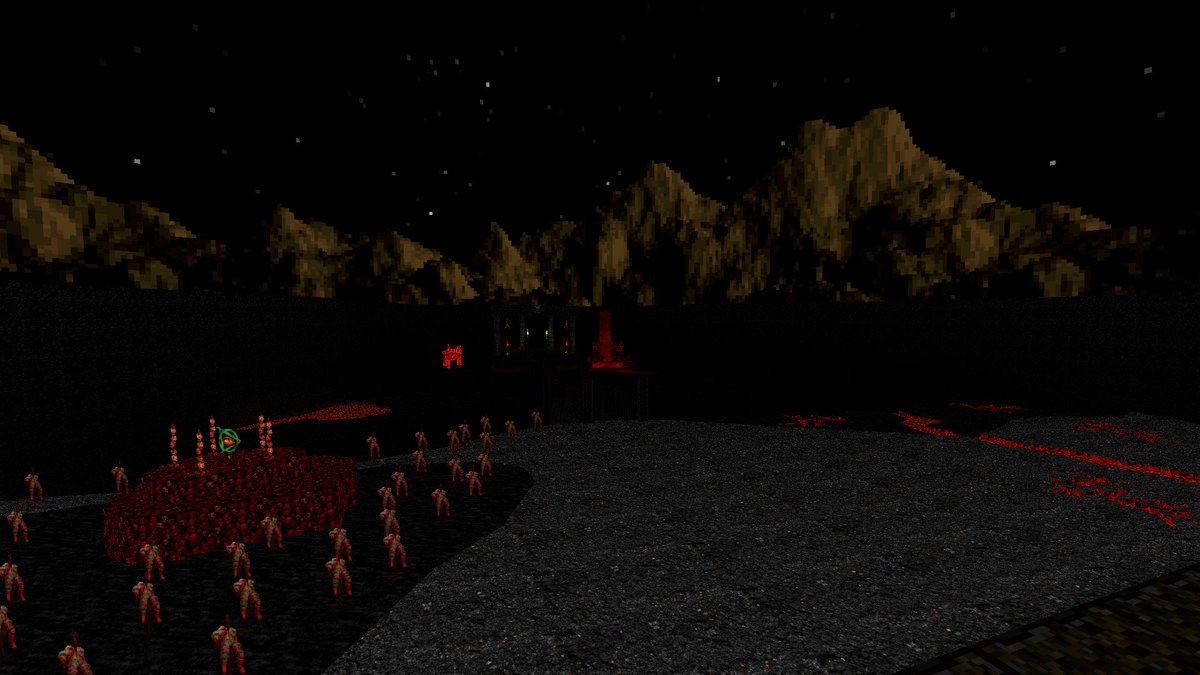 Adros_Valon's tweet photo. A simple preview of my upcoming single-map solo project for #DOOM, dubbed "Broken Solitude".

A one-off Hell-based map that will be a considerable step up in mapping quality and in some places, even difficulty, when my work is concerned. https://t.co/FXhxlRWUiq