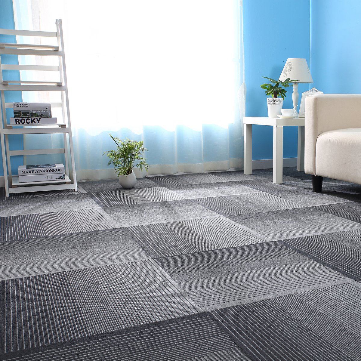 foxflorinc's tweet photo. Foxflor gradient series, multi-colored lines achieve gradient effect, laying in the office is simple and elegent, giving people a relaxed mood!
 #foxflor #carpetdesign #CarpetTiles #interiordecor #interiordesign https://t.co/YvdHWxNPH0