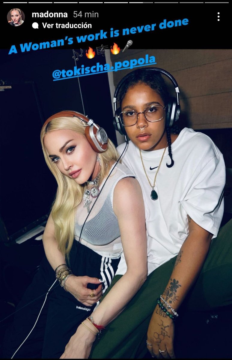 #Repost #IGStory <a href="/Madonna/">Madonna</a>