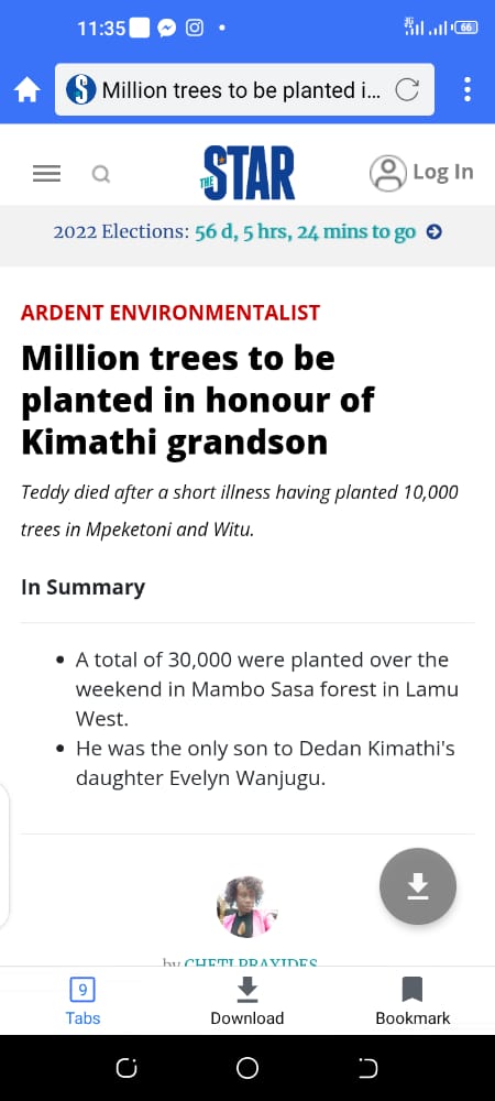 Catemwaura4's tweet photo. When a great tree falls,create a forest🌳Planting trees is a beautiful way to remember someone you've lost✨It's a tangible reminder of a fallen soldier✨It ensures continued legacy for a young environmentalist✨
#1mTreesForTed
@evakimathi @KEFRIHQ @WanyekiJedidah @Dedankm https://t.co/I2uJmweKmN