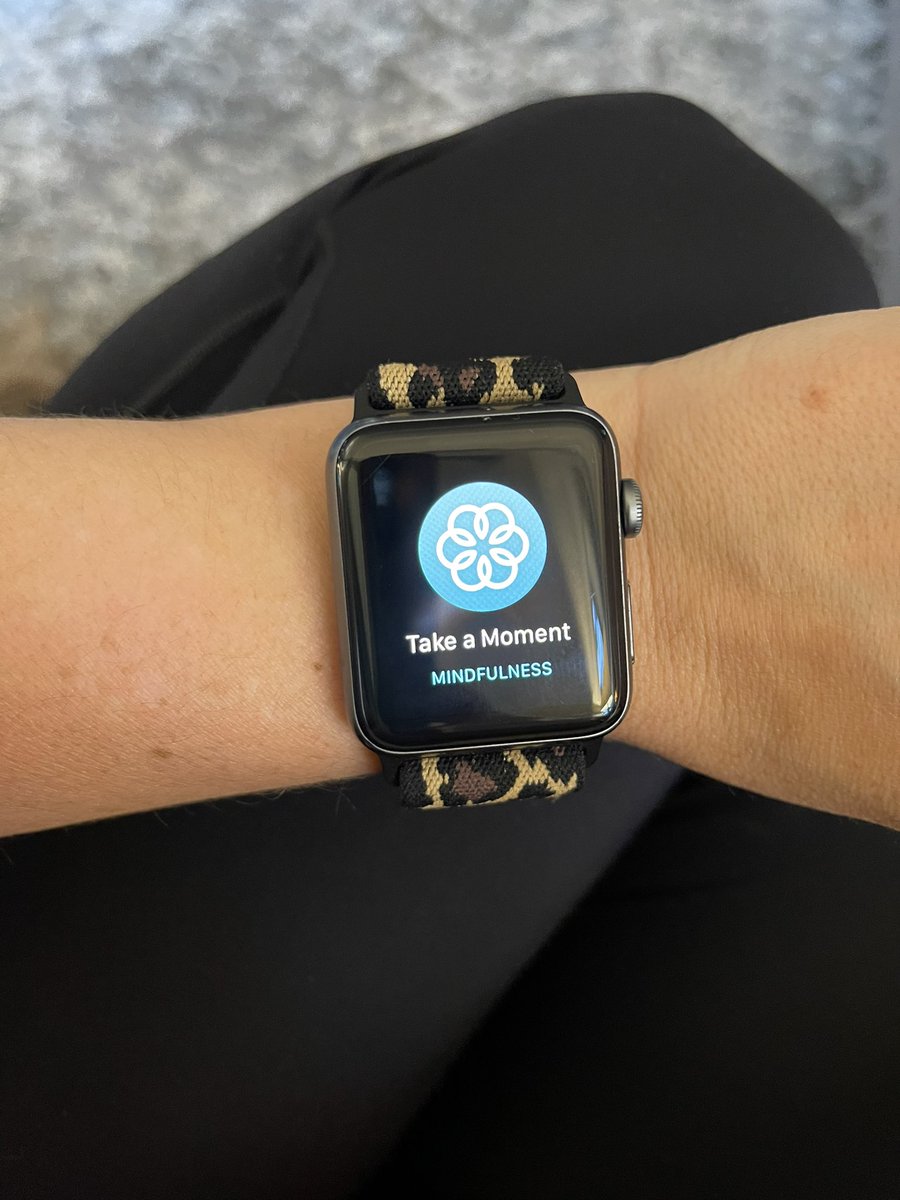 TacomaMomBlog's tweet image. What’s the algorithm for mindfulness, @Apple? Feels like it’s always the wrong time. Or is it me? 😬