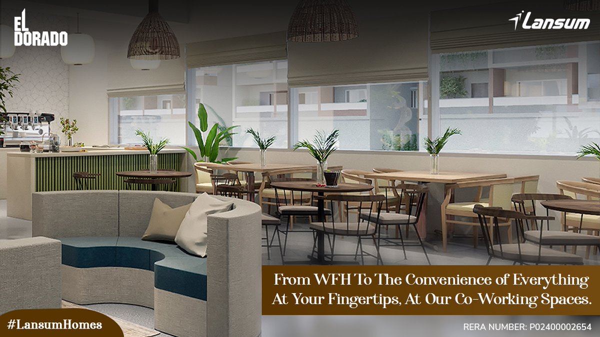 lansumprop's tweet photo. Why order take-out when your freshly brewed cup of Joe is simply a short stroll away? From a quick morning coffee boost to a full fledge meal - explore fully equipped co-working spaces, a coffee shop, restaurant and more at Lansum El Dorado. https://t.co/AsQuzOFzKH