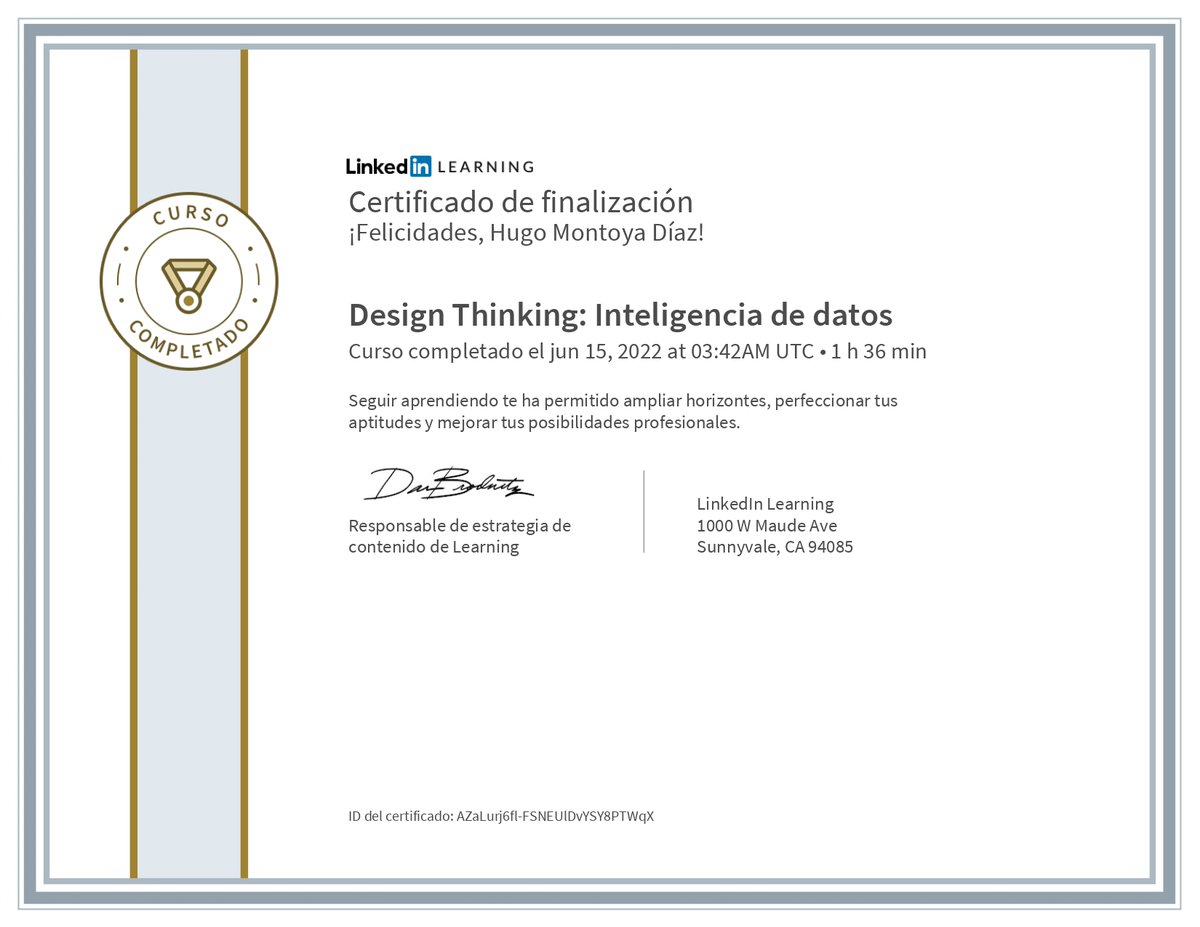 CyberHugoDev's tweet image. La inteligencia de datos, dentro del marco de la metodología design thinking, puede ayudar a que tus proyectos basados en recopilar y analizar gran cantidad de datos tengan más valor para tu empresa y tus clientes, ahorrando tiempo y dinero en su ejecución #DesignIntelligence