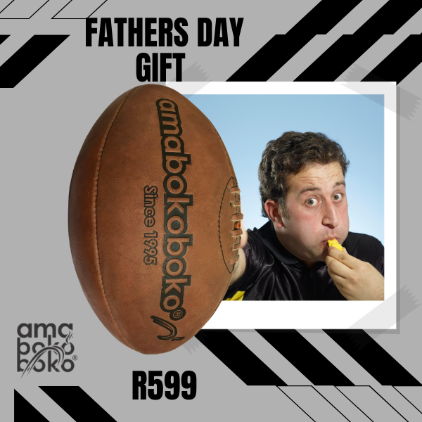 Amabokoboko's tweet photo. Order your dad the Heritage genuine leather rugby ball for R599*for Father’s Day.

#FathersDay #Dad #SportsDad #Coach #Hero #Mentor https://t.co/z1S5pHu7uD