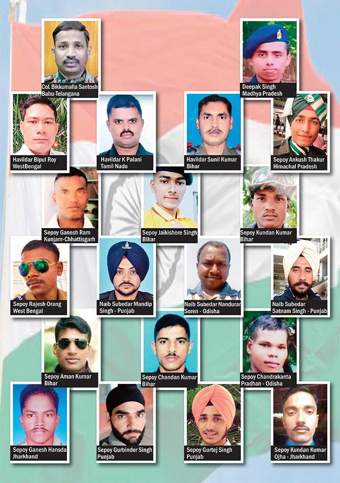 Twenty Braveheart Soldiers led by Col Santosh Babu, MVC (P) made the supreme sacrifice in Galwan two yrs ago. The country owes them a debt of gratitude.

A National Salute.
Jai Hind 🇮🇳