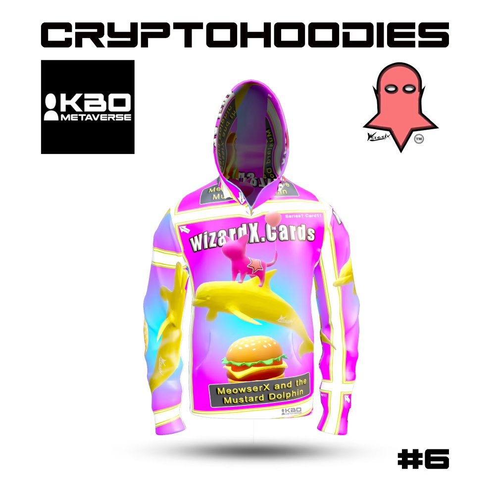 kbometaverse's tweet photo. Art Challenge Day 7
My piece for today is: Cryptohoodies WizardX #6
Mint Sep-15-2020
I was nominated by @thisitis
Today I nominate @lasereyepunks
Rules: post your artworks for 10 days & nominate another artist each day
https://t.co/uaANYZYn8M
#artchallenge #WizardX https://t.co/jOzOYtdT7G