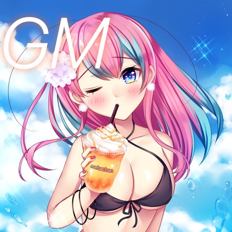 GM、メタちゃん🌅
新作製作中〜！🚀