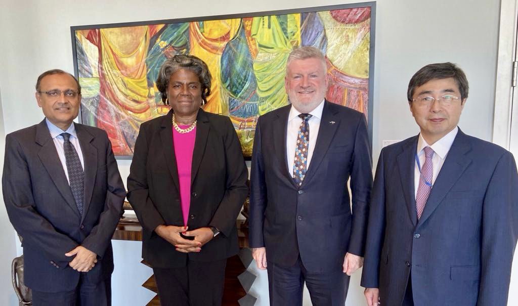 Following Quad Leaders’ Summit in Tokyo, UN Ambassadors from the Quad (Australia... - Kannada News