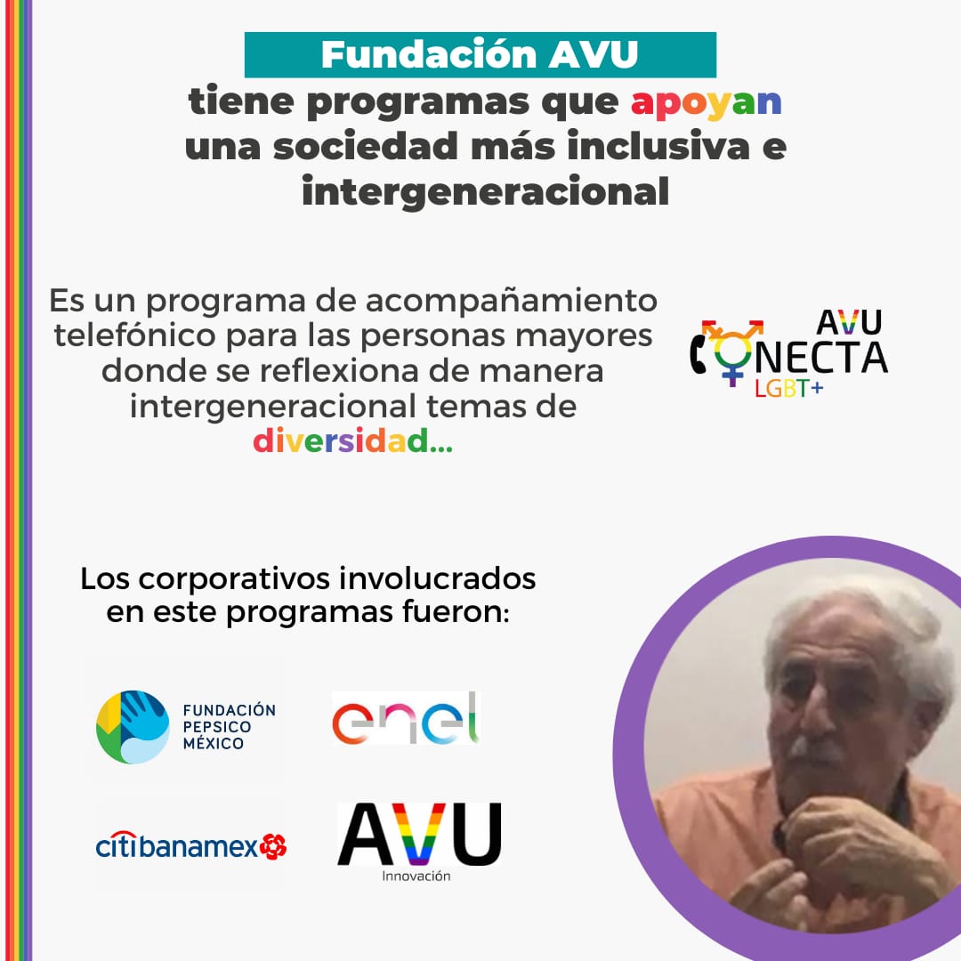 avuiap's tweet image. Continuemos visibilizando la diversidad en los distintos espacios. #AVUCONECTA #envejeciendoconlibertad #lgtb #pride