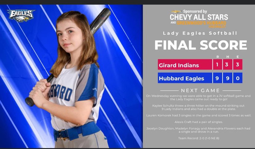 Kaylee Schultz- 2025 -commited tweet media